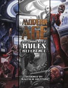 Modern AGE Recommended Rules Reference