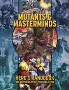 Mutants & Masterminds Hero's Handbook 4th Edition Playtest Origin Edition