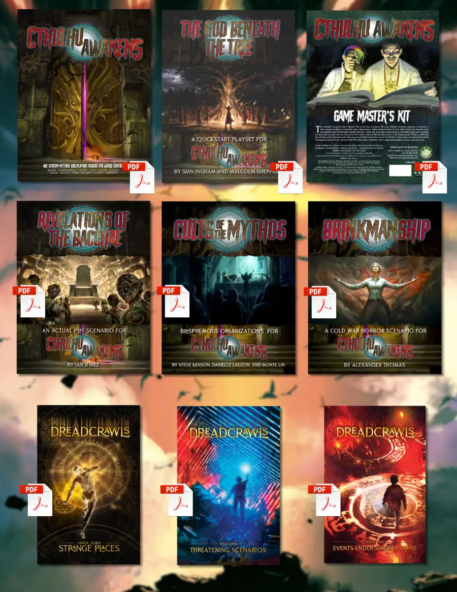 Cthulhu Awakens Complete Collection (PDF format) — product thumbnail