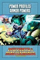 Mutants & Masterminds Power Profile #2: Armor Powers