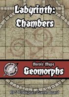 Heroic Maps - Geomorphs: Labyrinth Chambers