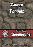 Heroic Maps - Geomorphs: Cavern Tunnels