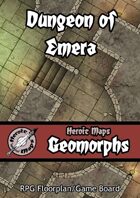 Heroic Maps - Geomorphs: Dungeon of Emera