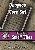 Heroic Maps - Small Tiles: Dungeon Core Set