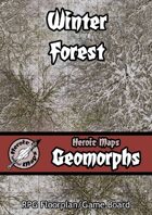 Heroic Maps - Geomorphs: Winter Forest