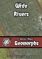 Heroic Maps - Geomorphs: Wide Rivers