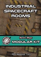 Heroic Maps - Modular Kit: Industrial Spacecraft Rooms