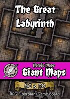 Heroic Maps - Giant Maps: The Great Labyrinth