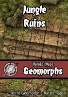 Heroic Maps - Geomorphs: Jungle Ruins