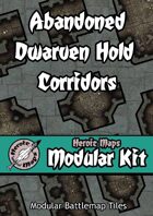 Heroic Maps - Modular Kit: Abandoned Dwarven Hold Corridors