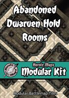 Heroic Maps - Modular Kit: Abandoned Dwarven Hold Rooms