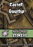 Heroic Maps - Storeys: Castell Gwythyr