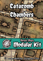 Heroic Maps - Modular Kit: Catacomb Chambers