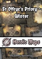 Heroic Maps - St Olfryc's Priory: Winter