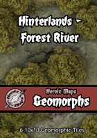 Heroic Maps - Geomorphs: Hinterlands Forest River