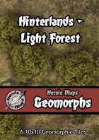 Heroic Maps - Geomorphs: Hinterlands Light Forest