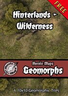 Heroic Maps - Geomorphs: Hinterlands Wilderness
