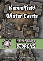 Heroic Maps - Storeys: Kennelfield Winter Castle