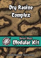 Heroic Maps - Modular Kit: Dry Ravine Complex