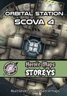 Heroic Maps - Storeys: Orbital Station Scova 4