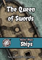 Heroic Maps - Ships: The Queen of Swords