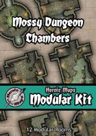 Heroic Maps - Modular Kit: Mossy Dungeon Chambers
