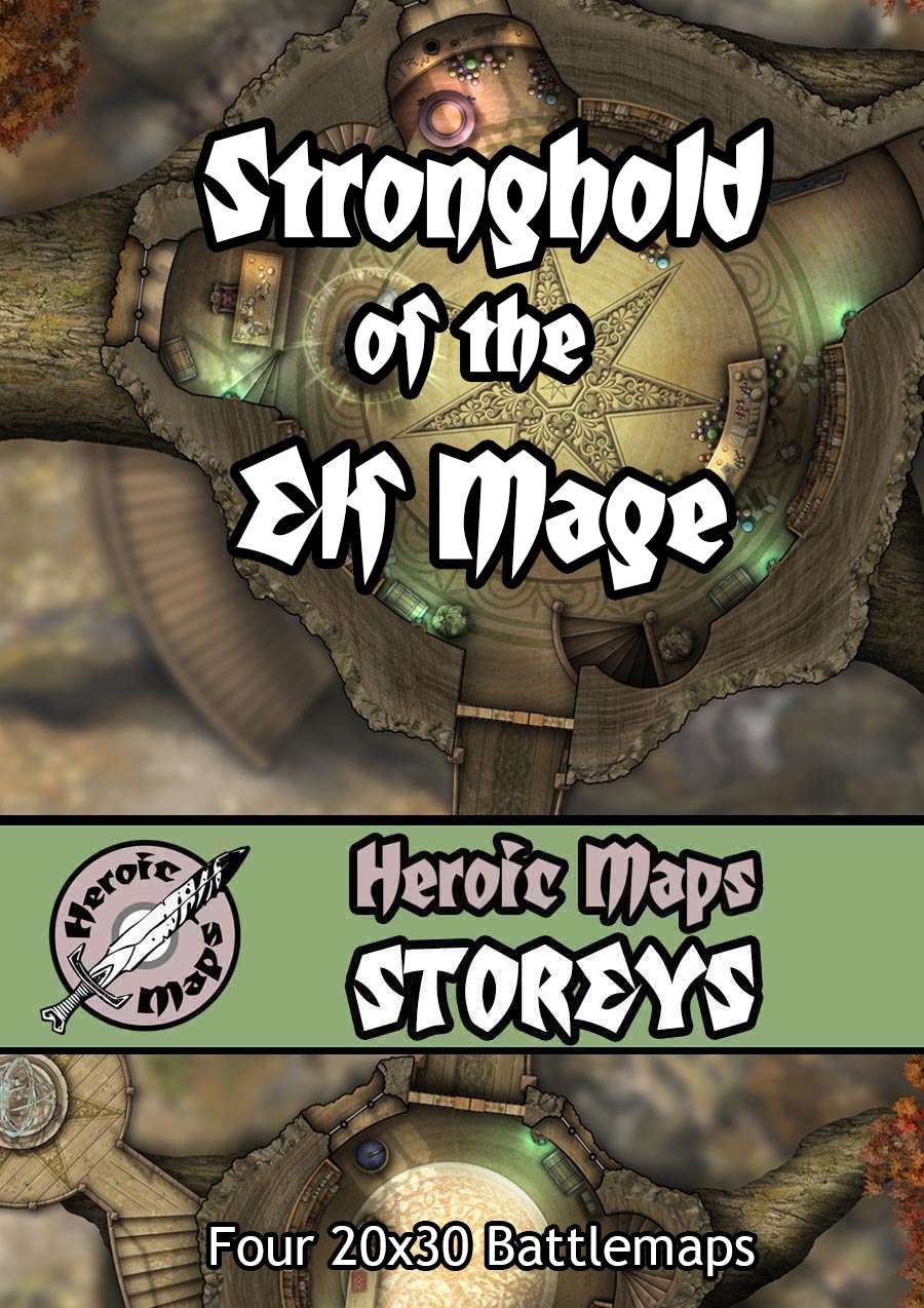 Heroic Maps - Storeys: Stronghold of the Elf Mage - Heroic Maps ...