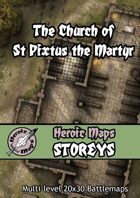 Heroic Maps - Storeys: The Church of St Pixtus the Martyr