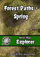 Heroic Maps - Explorer: Forest Paths Spring
