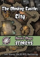 Heroic Maps - Storeys: The Moving Castle - City