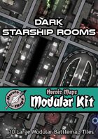 Heroic Maps - Modular Kit: Dark Starship Rooms