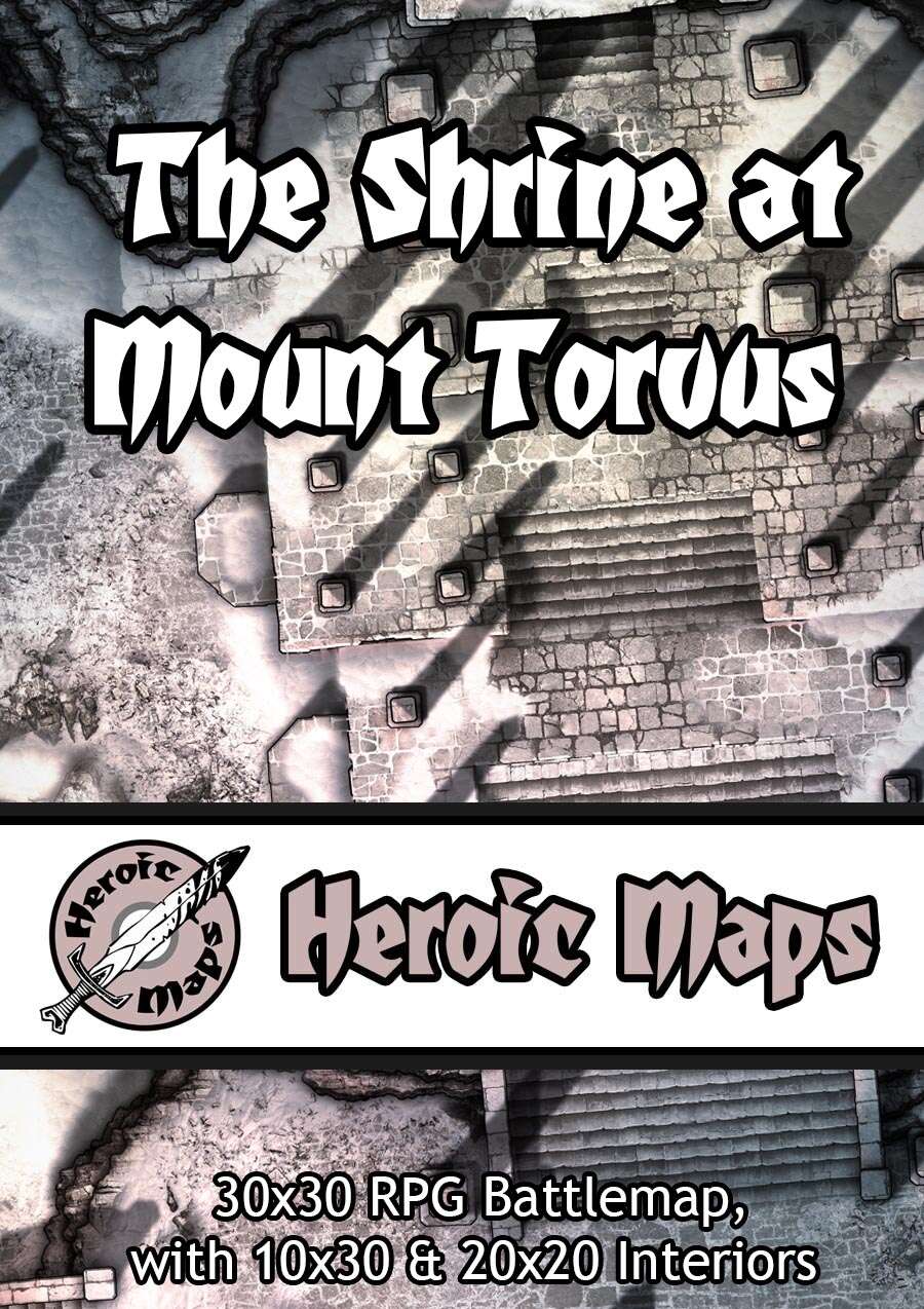 Heroic Maps - The Shrine at Mount Torvus