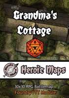 Heroic Maps - Grandma's Cottage Foundry VTT Module