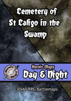 Heroic Maps - Day & Night: Cemetery of St Caligo in the Swamp