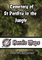 Heroic Maps - Cemetery of St Perdita in the Jungle
