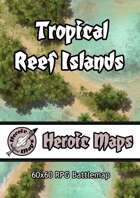 Heroic Maps - Giant Maps: Tropical Reef Islands