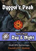 Heroic Maps - Day & Night: Dyggvi's Peak Foundry VTT Module