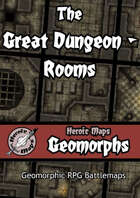 Heroic Maps - Geomorphs: The Great Dungeon - Rooms
