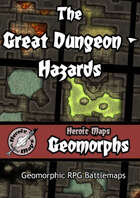 Heroic Maps - Geomorphs: The Great Dungeon - Hazards