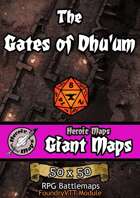 Heroic Maps - Giant Maps: The Gates of Dhu'um Foundry VTT Module