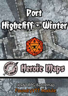 Heroic Maps - Port Highcliff Winter Foundry VTT Module
