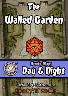 Heroic Maps - Day & Night: The Walled Garden Foundry VTT Module
