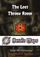 Heroic Maps - The Lost Throne Room Foundry VTT Module