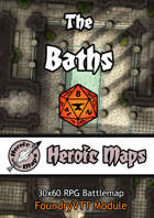 Heroic Maps - The Baths Foundry VTT Module