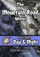 Heroic Maps - Day & Night: The Mountain Road Winter