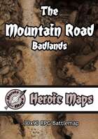 Heroic Maps - The Mountain Road Badlands