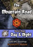 Heroic Maps - Day & Night: The Mountain Road Foundry VTT Module