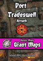 Heroic Maps - Giant Maps: Port Tradeswell Attack Foundry VTT Module