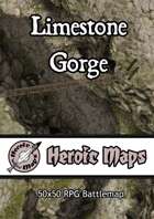 Heroic Maps - Giant Maps: Limestone Gorge