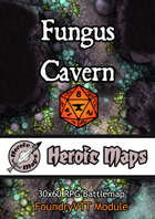 Heroic Maps - Fungus Cavern Foundry VTT Module